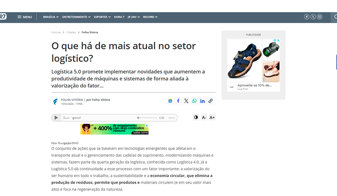 Portal R7 – O que há de mais atual no setor logístico?